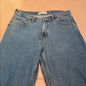 Abercrombie & Fitch High Rise Blue Jeans